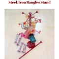 Iron / Steel Adjustable Bangles Stand , Chori Stand, Jewellery Stand Best for Girls Women's Bangles & Jewellery Storage. 