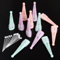 Hair Rollers Curlers for women - Hair Cone Rollers Plastic 12 Pieces set - Hairs Grip Styling DIY Beauty Tools Hairdressing. 