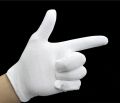 Pack of 2 Cotton Gloves Working Gloves Safety Gloves Mechanic Gloves Sweat-Proof Breathable SPA Gloves Ceremonial Inspection Gloves White. 