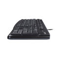 L-ogi-tech K120 Ergonomic Design Typing Keyboard Very Smooth Keys For fast typing for Home And Office Use.(Refurbished). 