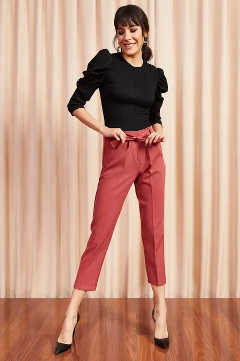 Ola%20Store%20Women's%20Rose%20Dry%20Belted%20Pocket%20Atlas%20Pants%20PNT-19000076%20-%20Image%204