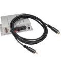 RCA Extension Cable RCA Audio Video Cable RCA Male To Female Cord for Speaker, Subwoofer, Camera, HDTV, Amplifier, 1.8M. 