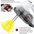 Multifunctional Mini Hand Mixer 7-Speed Electric Handheld Food & Dough Egg Beater Whisk Blender Portable Kitchen Helper for Baking & Cooking. 
