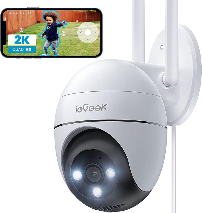 ieGeek 2K PTZ Security Camera Outdoor CCTV Camera Systems