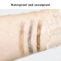 Bobeini 6 Colors Double Head Ultra-fine Eyebrow Pencil Smooth Waterproof Sweatproof Long-lasting Non-fading for Eye Makeup. 