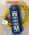5 ports Wall Mount Multi socket power electric extension board. 