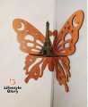 Lifestyle Glory Brand Corner Decorative Butterfly Wall Shelf I Modern Wall Mounted Shelf, Wooden Shelf, Corner Shelf, Wall Decoration Items for Toys, Room Decoration Items for Plants, Home Decoration Items for Candles,. 
