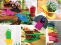 1 PC New Creative Plastic Home Office Desk Table Drink Coffee Bottle Cup Holder Bracket Stand Clip (1pcs,Random Color). 