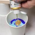 Mont Marte Acrylic Pouring Paint Set 4 x120ml Bottles - Golden Beach Shades. 