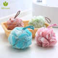 New Pack Of 1 Mesh Soft Bath Sponge Body Pouf Shower Loop Scrubber In Random Color. 