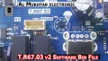Original T.R67.03.V3 Universal LCD LED TV Mother Board With Remote For All Lcd’s. 
