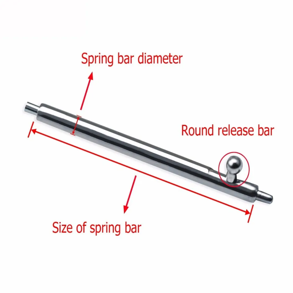 4pcs 18mm, 20mm, 22mm, 23mm, 24mm Stainless Steel Diameter