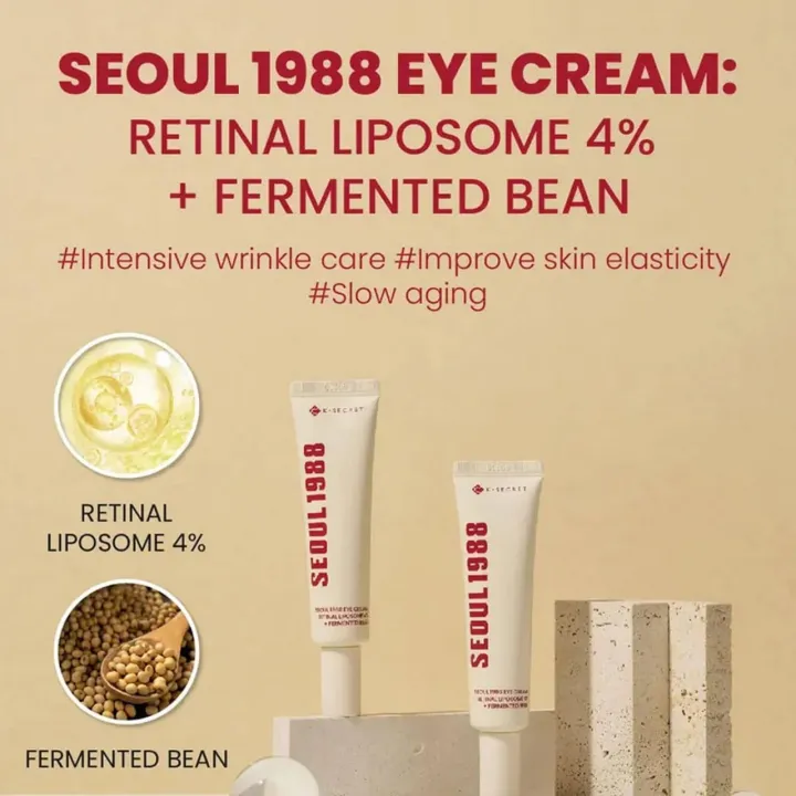 Ksecret Seoul 1988 Retinal Liposome 4 + Fermented Bean Eye Cream 30ml ...