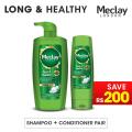 Meclay London Long & Healthy Shampoo 660ml + Conditioner 180ml Pair. 