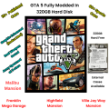 GTA 5 Full Modded with Pakistani Cars | 60+ Sports Cars | Redux Mod | 3 Mansions | Franklin Mega Car Garage | offline game for PC/Laptop in 320GB Hard Disk & GTA 5 Modded for PC/Laptop. 