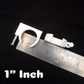 1" Inch Pvc Pipe Fitting Clamp Clip Nail Type U Pvc Clamp. 