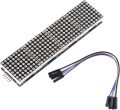 Max7219 Dot Matrix Module Microcontroller 4 In One Screen With wires. 