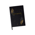 PaperCuts"NOTEBOOK"  Golden & Silver Leaves   - Printed Journal Diary Notebook A5 & A6 Size. 