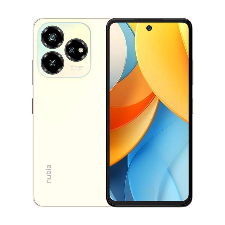 ZTE  Nubia V60 Design - 6GB RAM 256GB ROM - 50MP+2MP Rear Camera - 8MP Front Camera - Dual SIM - 5000mAh Battery