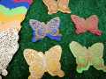 Pack of 30 butterflies :: multicolor for scrapbook, journaling, card making, Customized and handmade diecuts. 