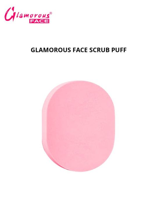 Glamorous Face Scrub Puff
