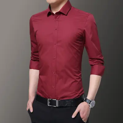 Elevate Your Formal Look with High-Quality Dress Shirts For Men - Premium Fashionable Men's Shirts - Trendy Styles"