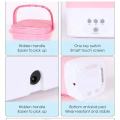 Folding Washing Machine For Clothes With Dryer Bucket Washing For Socks Underwear Mini Washing Machine With Drying Centrifuge. 