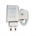 TECNO 33W Fast Charger with 6A Type C Cable for Vivo and Android Phones, Compact and Portable, Safe Charging. 