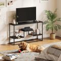 TV Stand, Large Media Stand for 65 Inch TV, Modern 3-Tier Entertainment Center with Shelves, Media Console Table for Living Room, Bedroom. 