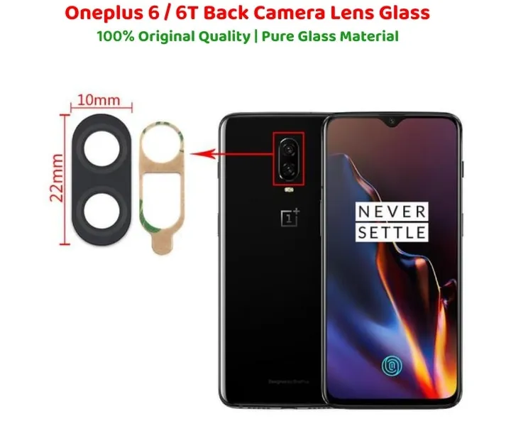 Oneplus%206%20/%206T%20Back%20Camera%20Lens%20Glass%20Replacement%20for%20Oneplus%206%20/%206T%20-%20Image%202