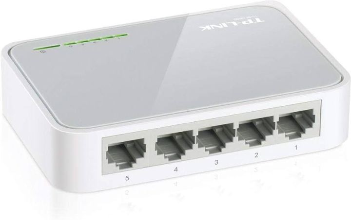 TP-Link%205%20Port%2010/100%20Mbps%20Ultra%20Fast%20Ethernet%20Switch%20%7C%20Desktop%20Ethernet%20Splitter%20%7C%20Extender%20Switch,%20RJ45%20Network%20Splitter%20Adapter%20-%20Image%202