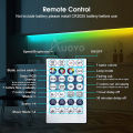 Auoyo WS2812b LED String Light Christmas Lights Intelligent APP Control Magic Decoration Racing Lighting Belt Wall Decoration Indoor Outdoor Strip Fairy Lights for Garden Christmas Party Holiday Decoration . 