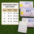 6 Pcs Women's Disposable Period Panties/maternity Underwear Panties/women Travel Prenatal Postpartum Paper Non-woven Panties Ladies Briefs Panties For Travel Hospital Stays. 