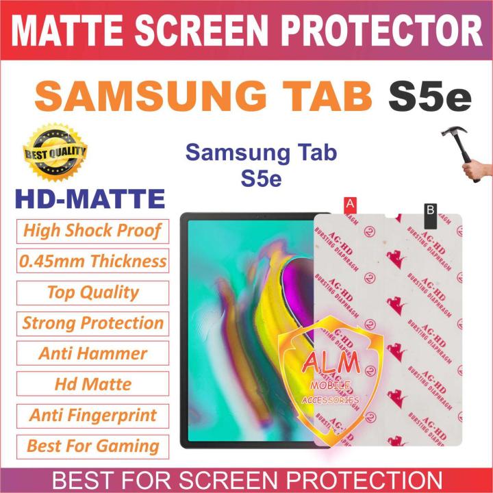 SAMSUNG TAB S5e MATTE SCREEN PROTECTOR / MATTE SCREEN PROTECTOR FOR SAMSUNG TAB S5e