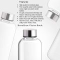 Glass Water Bottle 500 ml, Glass Beverage Bottle. 