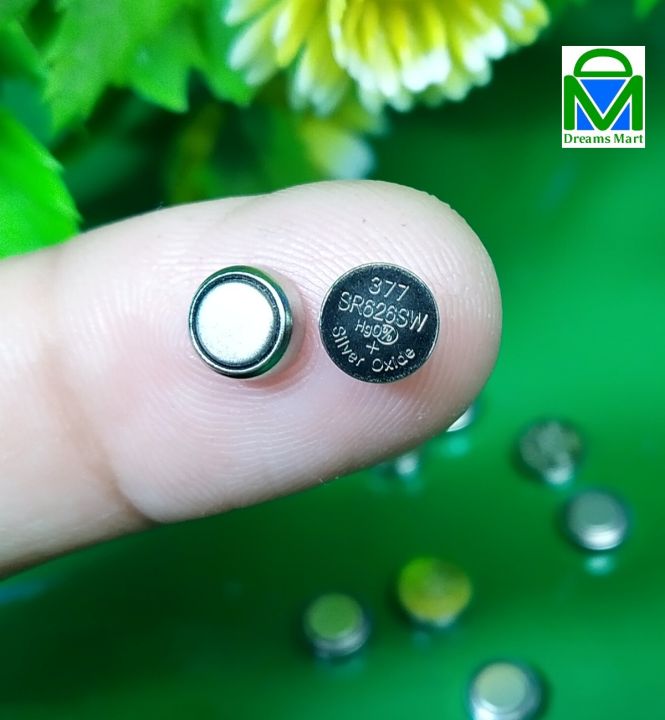 DreamsMart Pack of 10pcs SR626SW 1.5V Battery Coin Button Cell Wrist Watche cell Small Toys Replacement for LR626 SR66 SR626 AG4 377A 377 L626