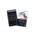 De rwent Graphic Pencils, Soft, Metal Tin, 12 Count. 