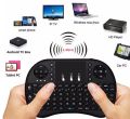 Mini Keyboard i8 with Backlight 2.4GHz Wireless Keyboard Air Mouse Touchpad for Android, pc, tv, box multipurpose. 