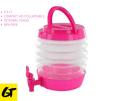 Water Dispenser Foldable Collapsible Light Weight Folding Water Cooler Camping. 