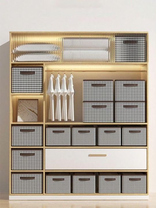 Foldable%20washable%20wadrobe%20Storage%20Box%20Folding%20Basket%20With%20Frame%20Clothing%20Organizer%20Drawer%20Cabinet%20Bin%20Containers%20For%20Wardrobe%20Bedroom%20Closet%20Home%20-%20Image%204