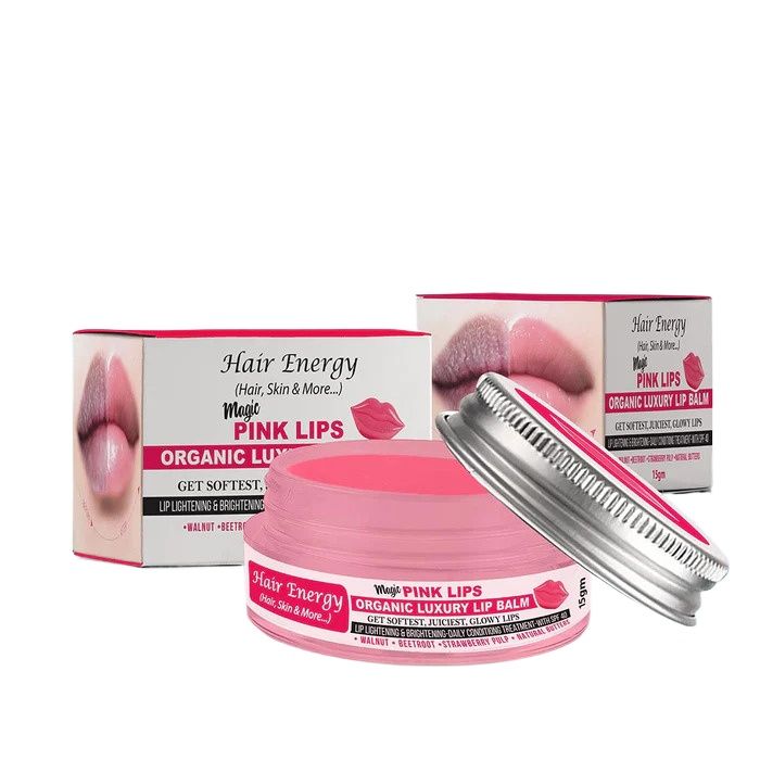 MAGIC PINK LIPS ORGANIC LUXURY LIP BALM TINT (Berry)