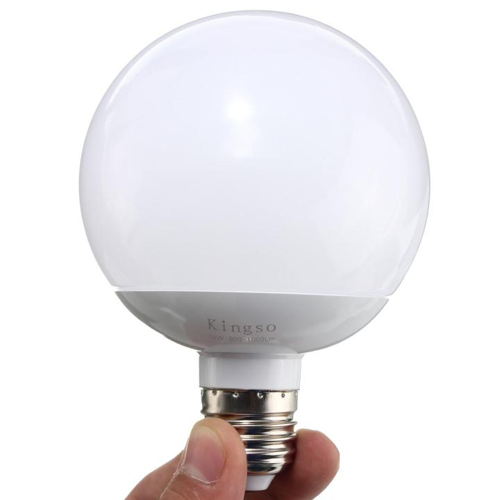 KINGSO 12W E27 24 LED Warm White Light Lamp Bulb 960lm Energy Saving Lighting 80-250V