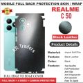 Realme_ C51 FULL BACK 360 premium Protection Skin Wrap with sides and camera protection skin for REALME C50 full cover Premium Quality skin wrap sheet for  realme c50. 