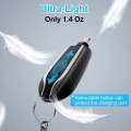 Keychain Portable Charger for iPhone, Mini Power Emergency Pod Small Power Bank Battery Pack, Fast Charging Cell Phone Charger for Apple-Plug Android Type-C iPhone 14/14 Plus/14 Pro Max/13/Pro Max/12, Airpods and More (Black). 