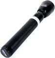 Original Geepas Rechargeable LED Flashlight 287mm- Hyper Bright White with 4-5 Hours Working & 2500mAh Battery | Ideal for Patrolling, Trekking, Emergency Power Cut ( 2 Years Warranty ). 