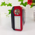 SOLAR CHARGING 7 BAND RADIO WITH Bluetooth DUAL LED Light  USB/TF MUSIC PLAYER FM/AM/SW1-5. 