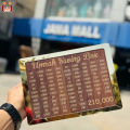 Mister Traders Brand Acrylic Golden Umrah Saving Wooden Box I Umrah Saving Box I Saving Box I Wooden Money Box I Money Saving Box I Gift Box I Money Box I Umrah Box I Umrah Money Saving Box I Umrah Money Box I Umrah Saving Box I Umrah. 