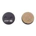 4 Pairs Bicycle Disc Brake Pads for Aons Caliper,Diameter Is 21.5mm Round Pads,Sport EX Class RESIN. 