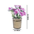 Tabletop Decor Artificial Flowers Plant Pot Centrepiece Decoration. 