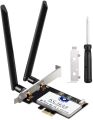 Hommie Dual-Band WiFi Card AC 1200Mbps Wireless PCI Express Network Adapter Bluetooth 4.2, Wi-fi. 